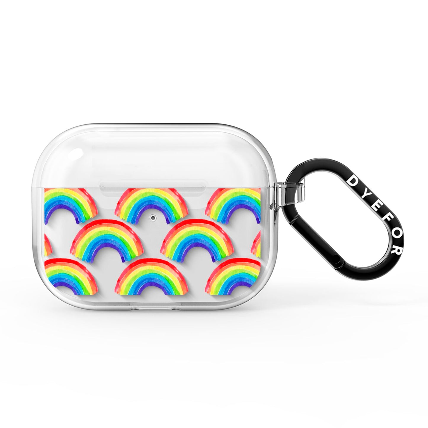 Rainbow AirPods Pro Clear Case