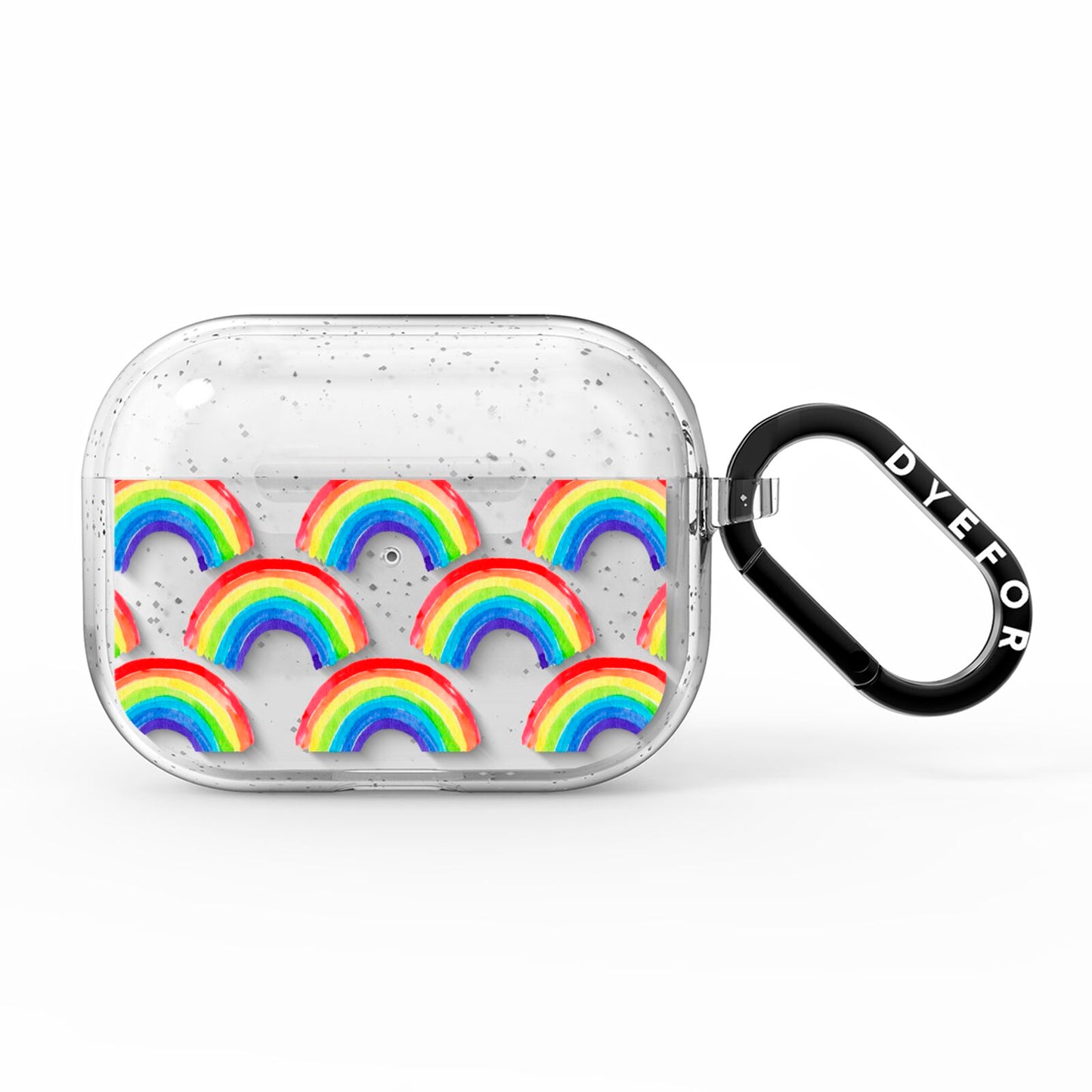 Rainbow AirPods Pro Glitter Case