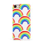 Rainbow Apple iPhone 7 8 3D Snap Case