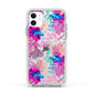 Rainbow Fish Apple iPhone 11 in White with White Impact Case