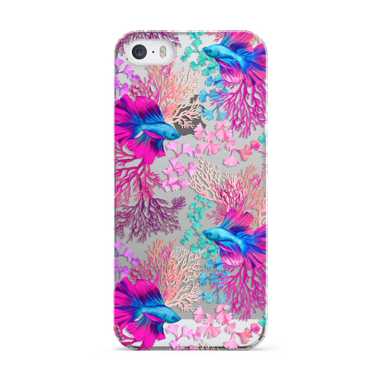 Rainbow Fish Apple iPhone 5 Case