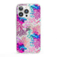 Rainbow Fish iPhone 13 Pro Clear Bumper Case