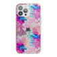 Rainbow Fish iPhone 13 Pro Max TPU Impact Case with Pink Edges