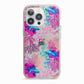 Rainbow Fish iPhone 13 Pro TPU Impact Case with Pink Edges