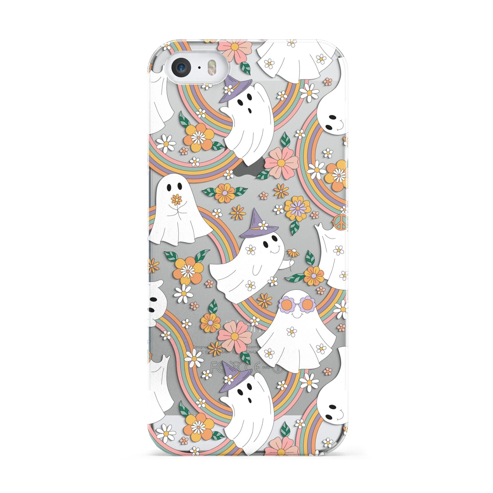 Rainbow Ghost Apple iPhone 5 Case