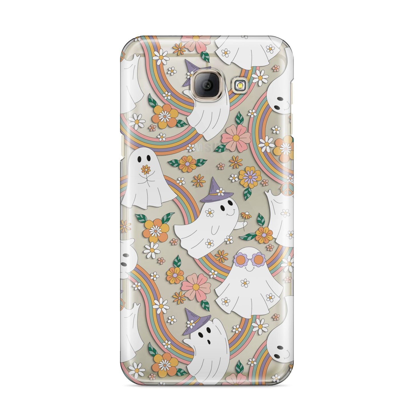 Rainbow Ghost Samsung Galaxy A8 2016 Case
