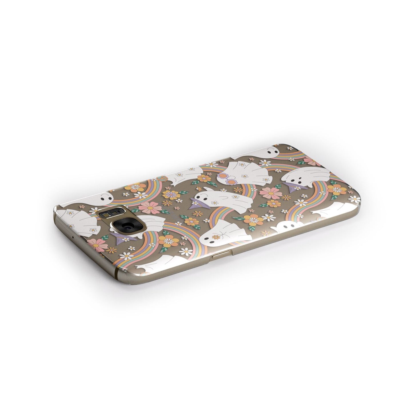 Rainbow Ghost Samsung Galaxy Case Side Close Up
