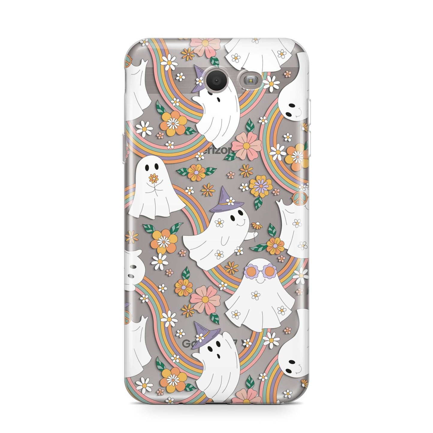 Rainbow Ghost Samsung Galaxy J7 2017 Case