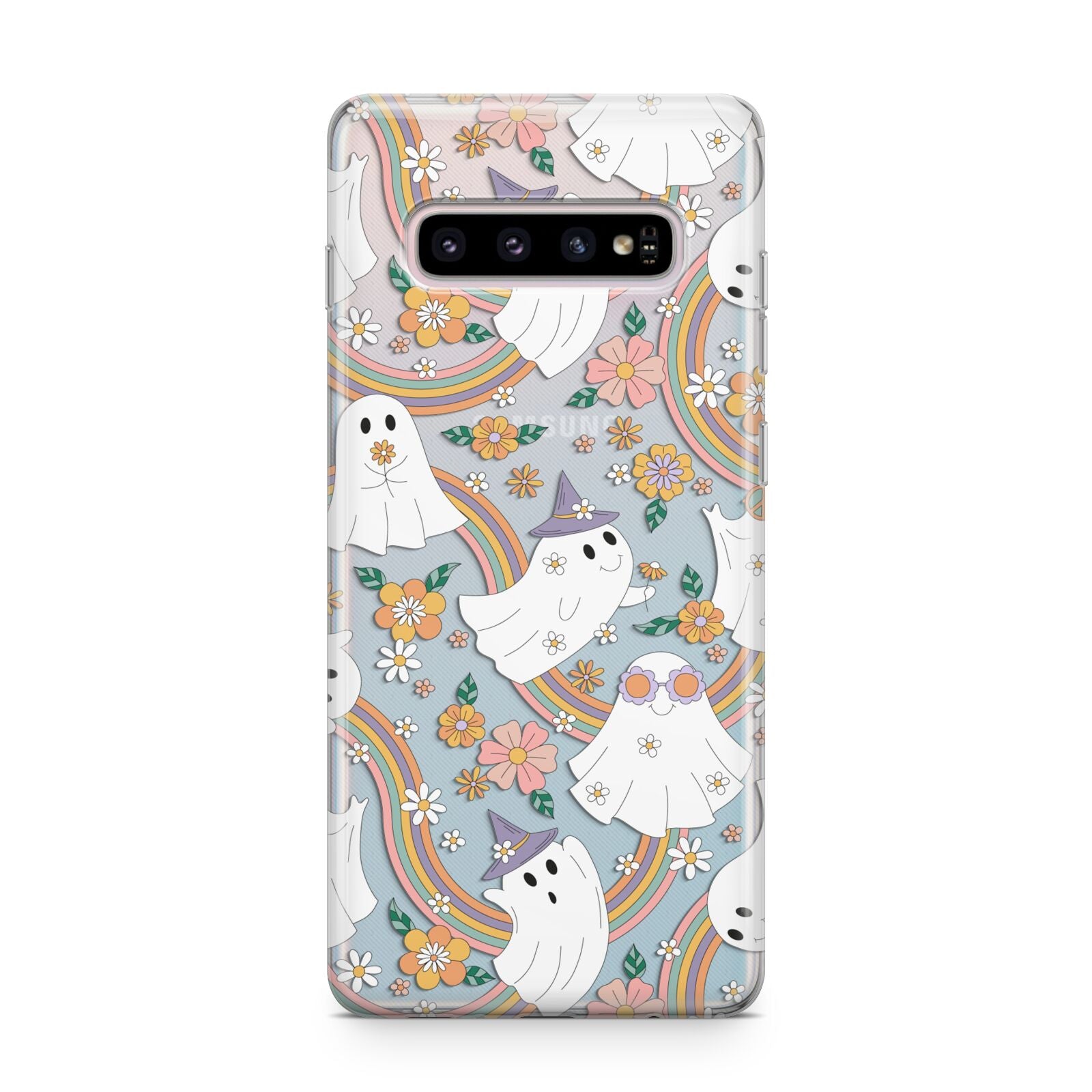 Rainbow Ghost Samsung Galaxy S10 Plus Case