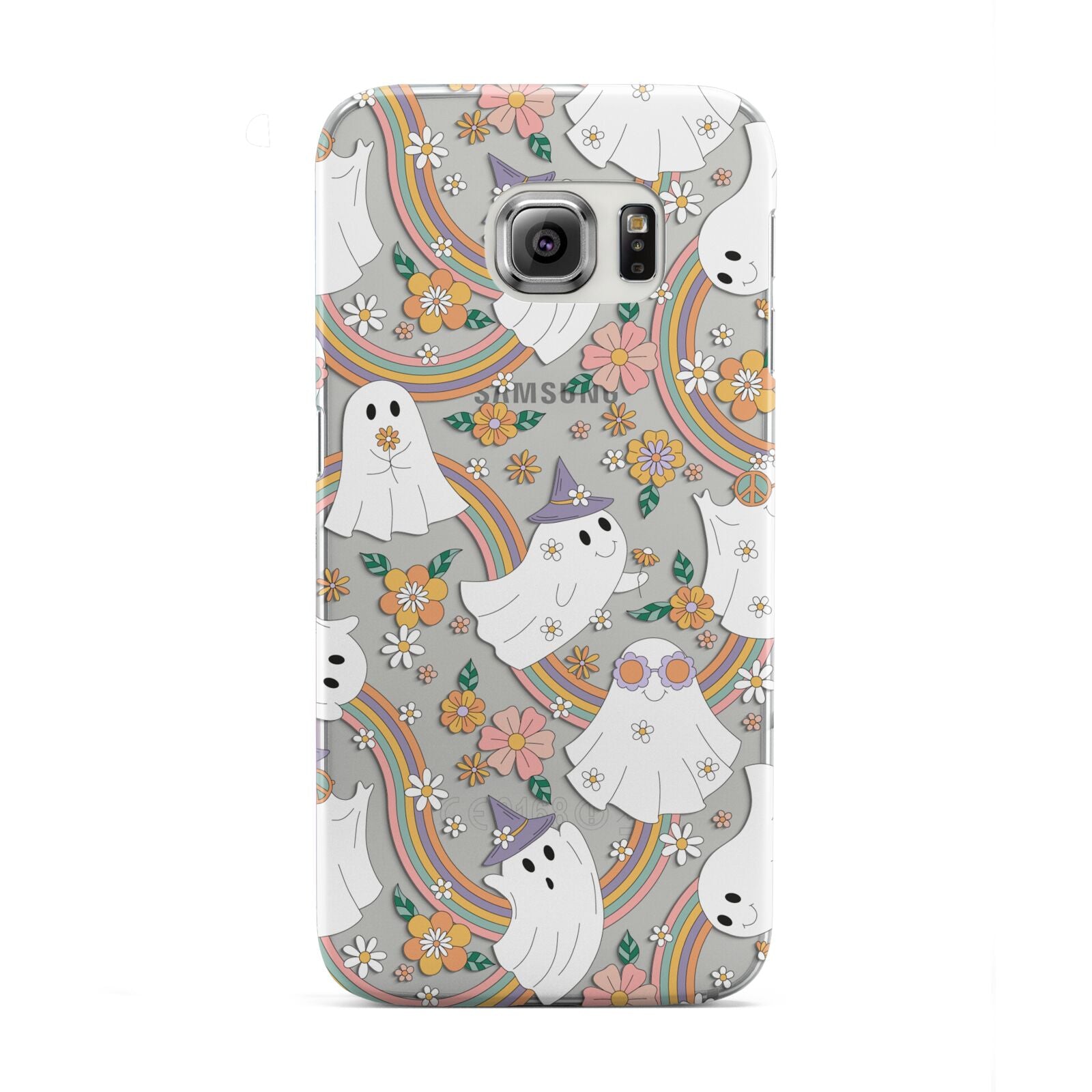Rainbow Ghost Samsung Galaxy S6 Edge Case