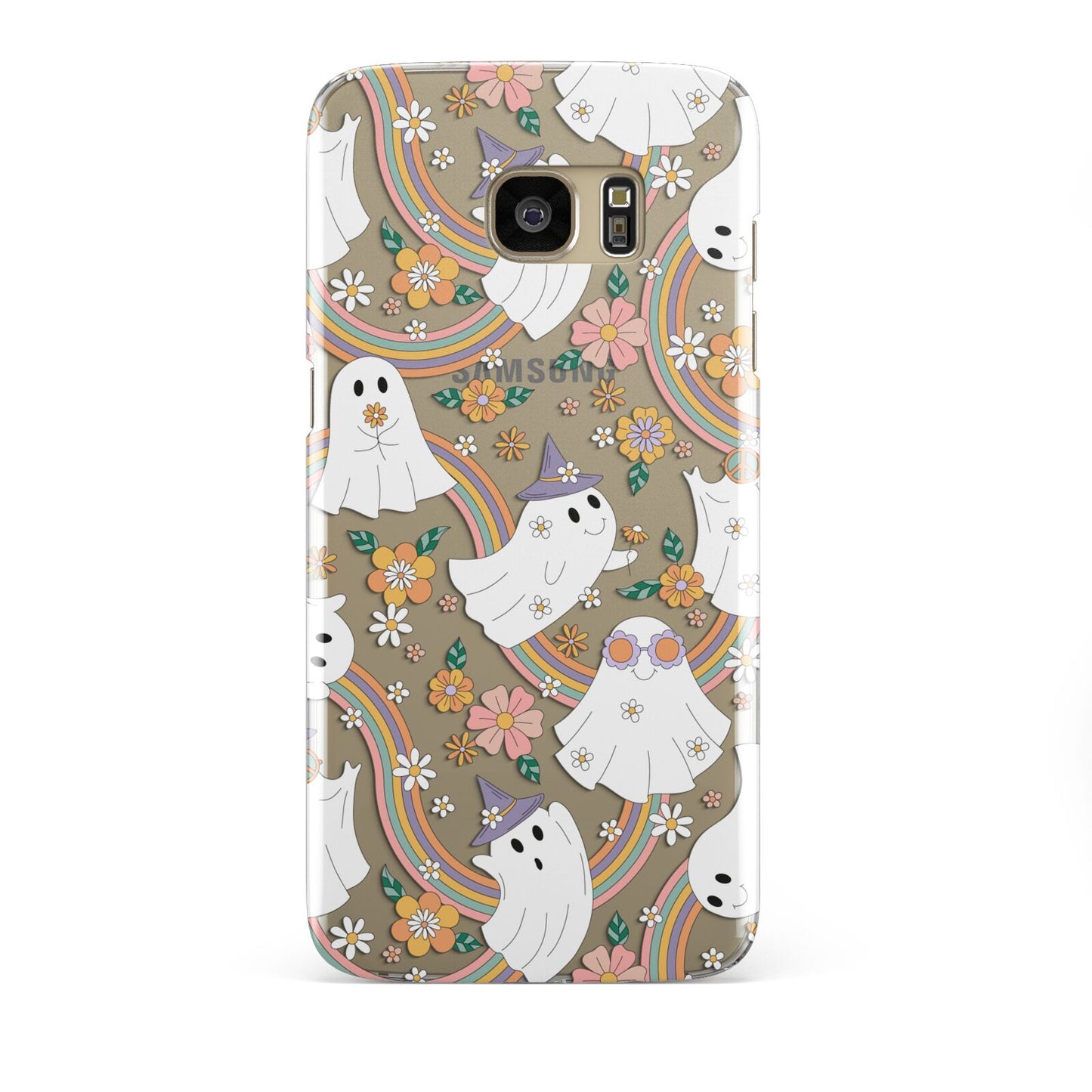 Rainbow Ghost Samsung Galaxy S7 Edge Case