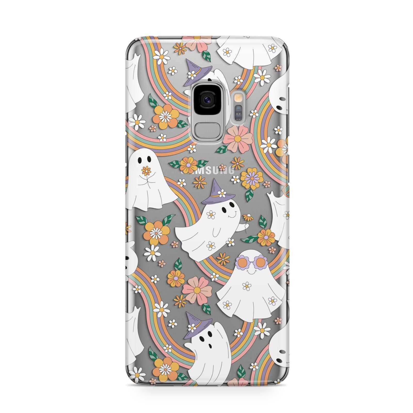 Rainbow Ghost Samsung Galaxy S9 Case