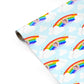 Rainbow Happy Birthday Personalised Personalised Gift Wrap