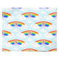Rainbow Happy Birthday Personalised Personalised Wrapping Paper Alternative
