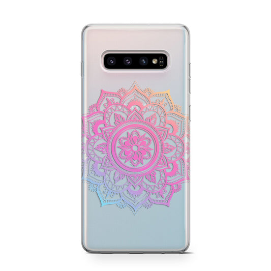 Rainbow Mandala Protective Samsung Galaxy Case