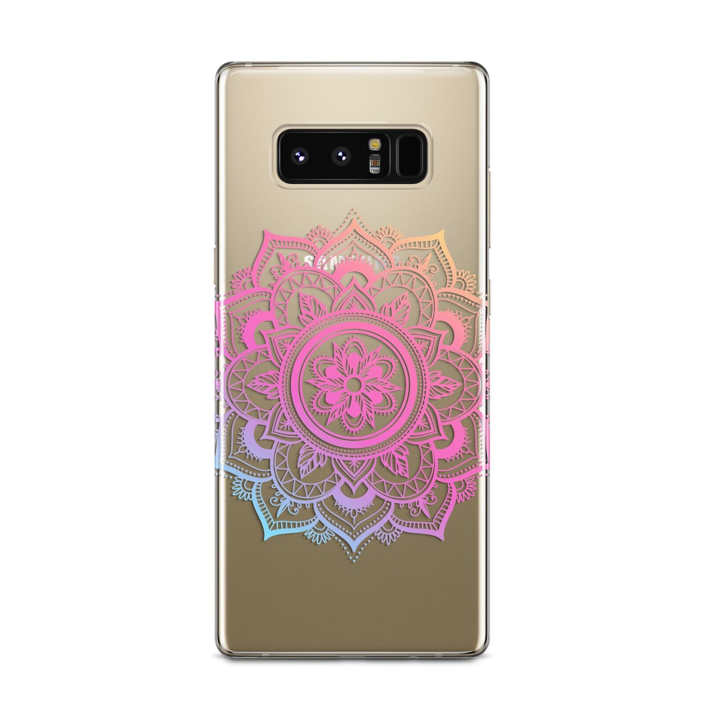 Rainbow Mandala Samsung Galaxy Note 8 Case