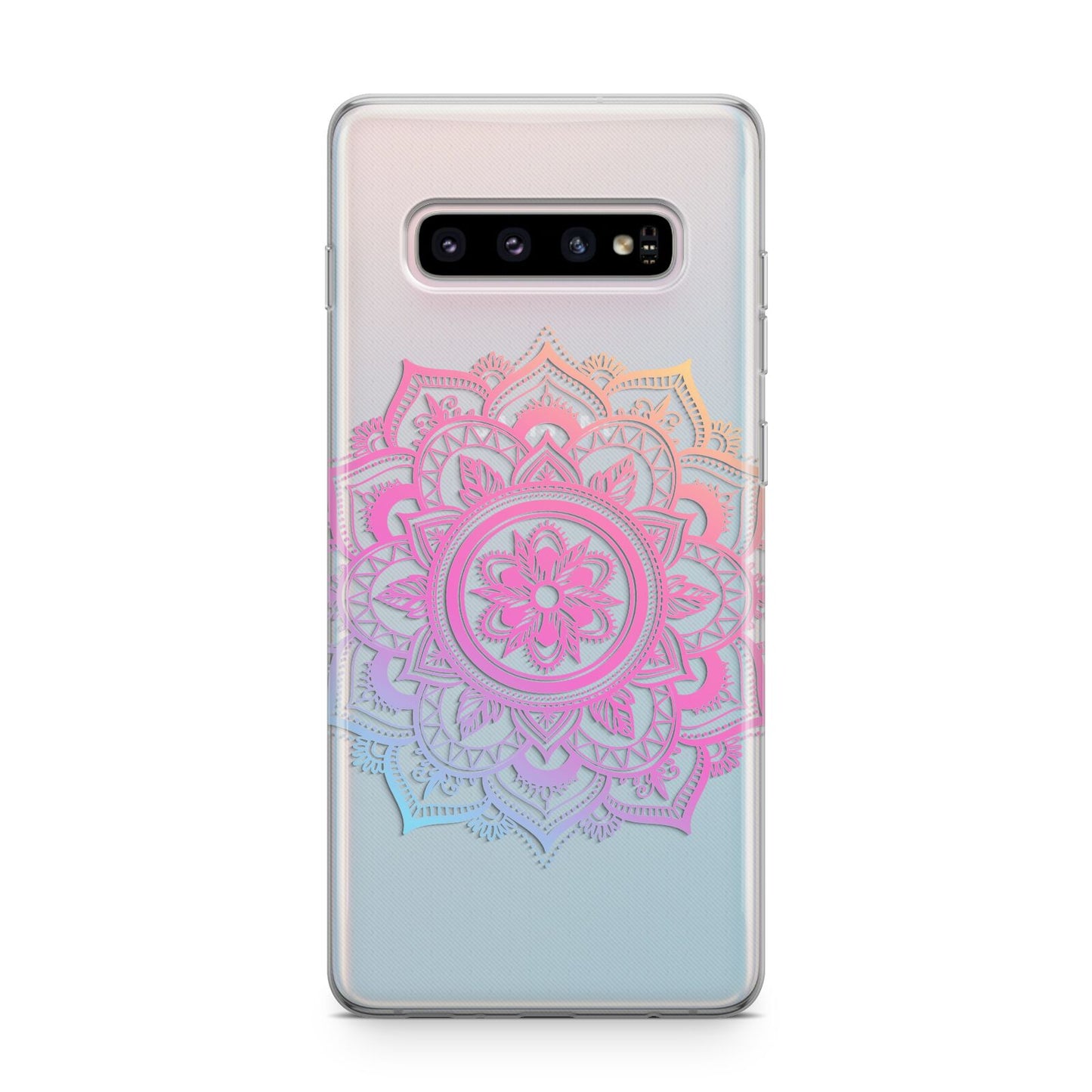 Rainbow Mandala Samsung Galaxy S10 Plus Case