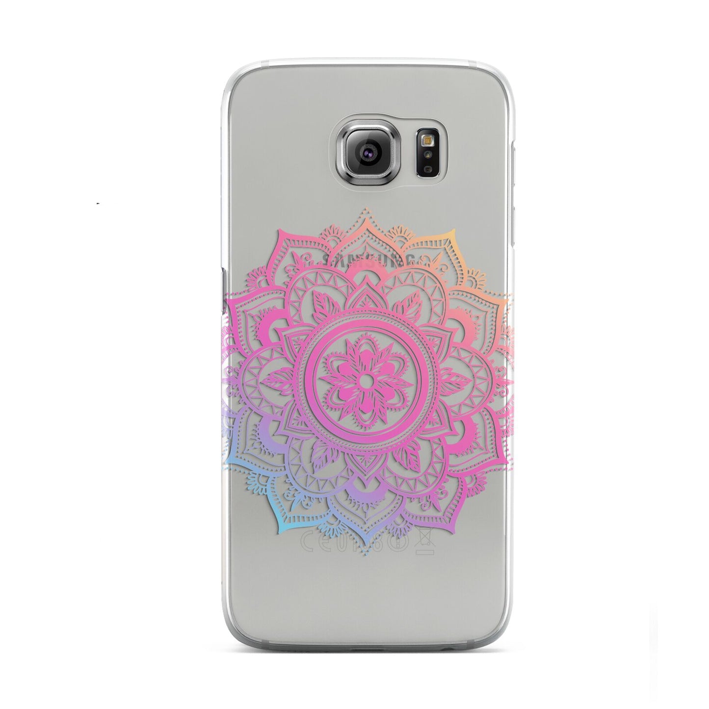 Rainbow Mandala Samsung Galaxy S6 Case