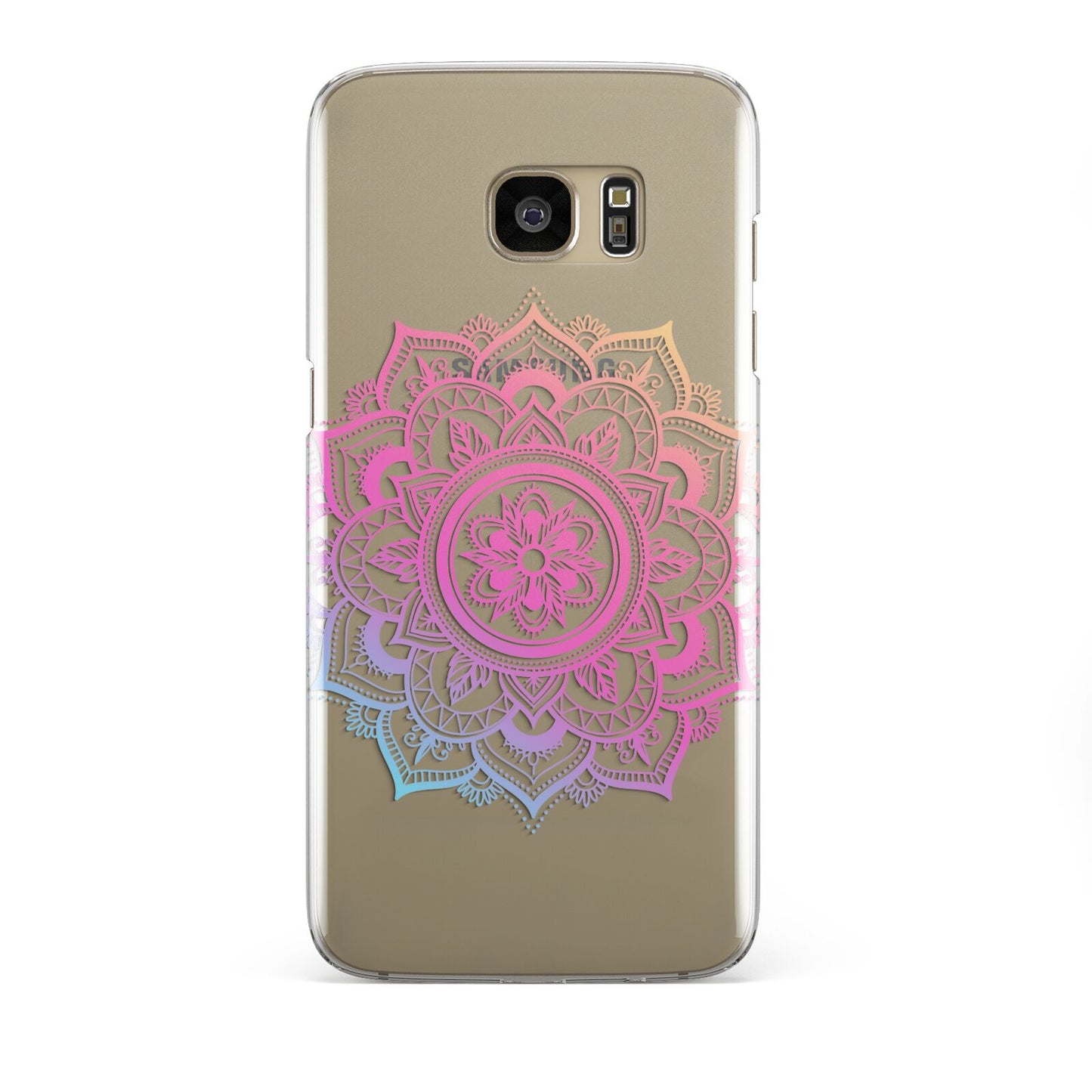 Rainbow Mandala Samsung Galaxy S7 Edge Case