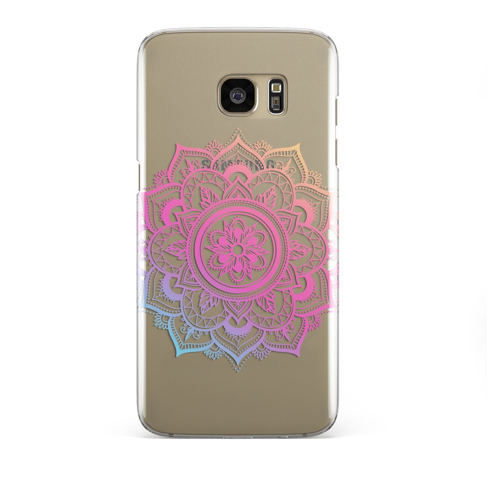 Rainbow Mandala Samsung Galaxy S7 Edge Case
