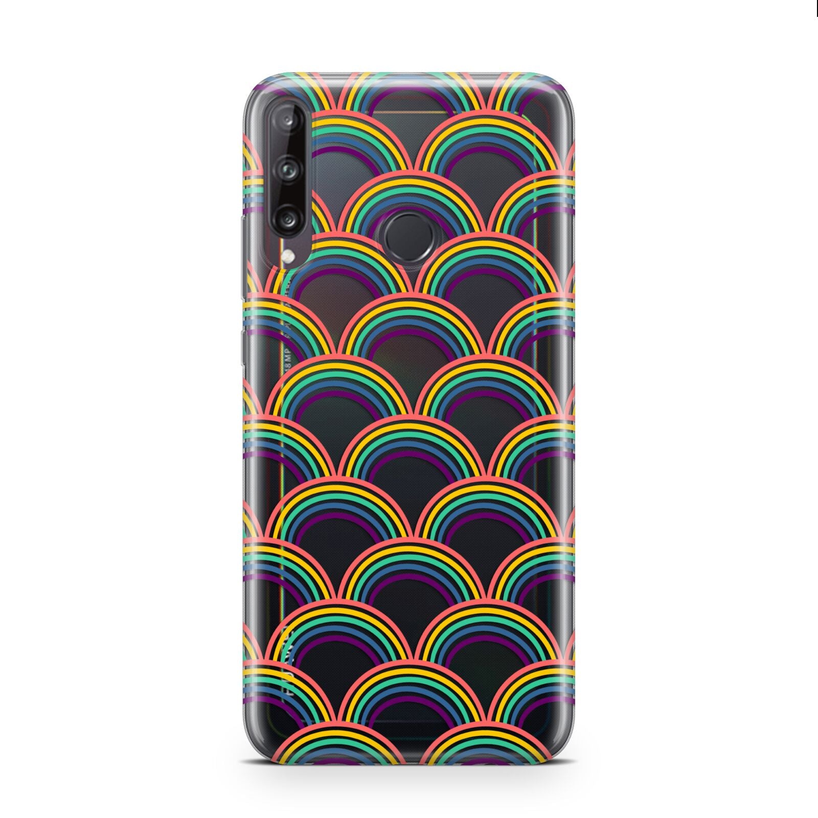 Rainbow Pattern Huawei P40 Lite E Phone Case