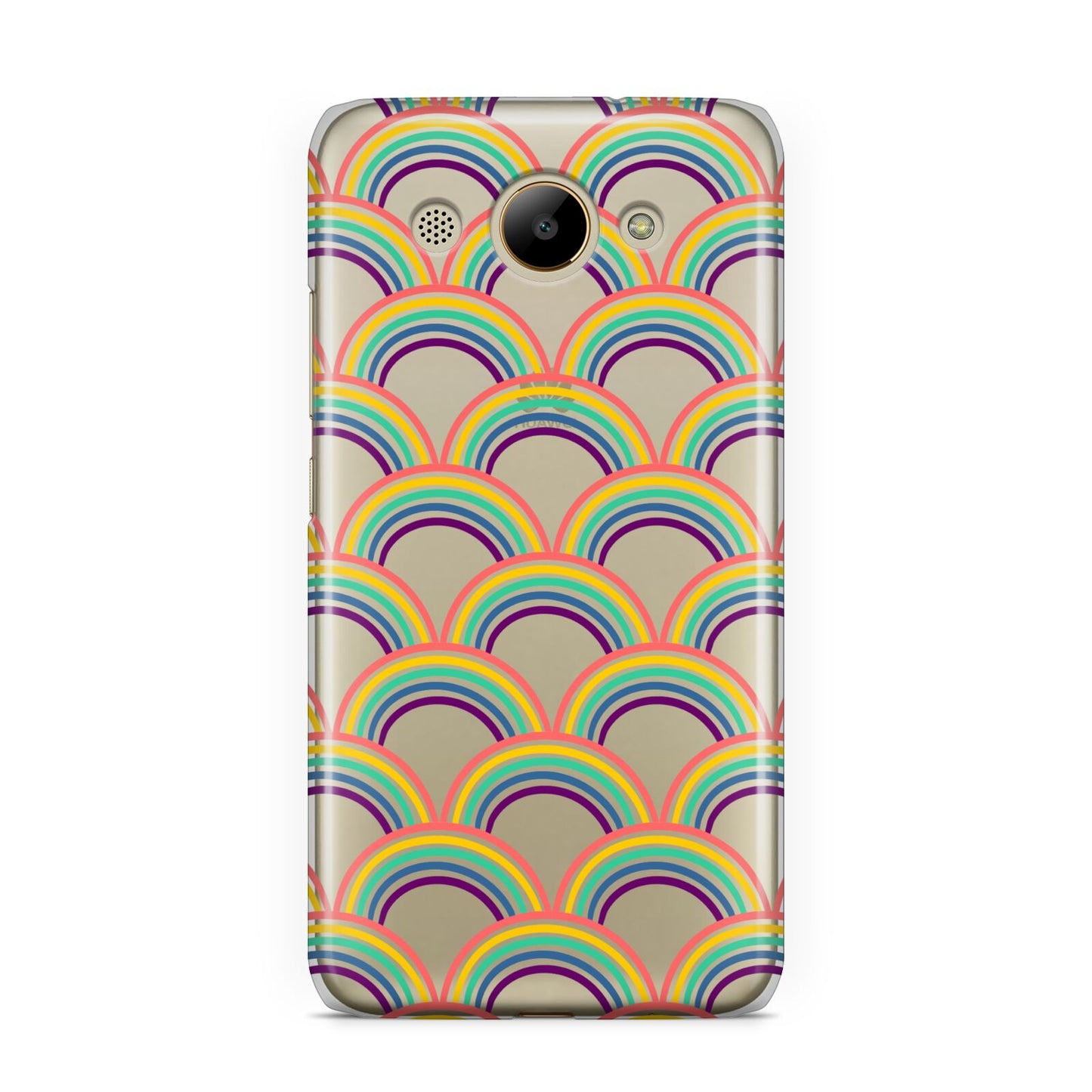 Rainbow Pattern Huawei Y3 2017