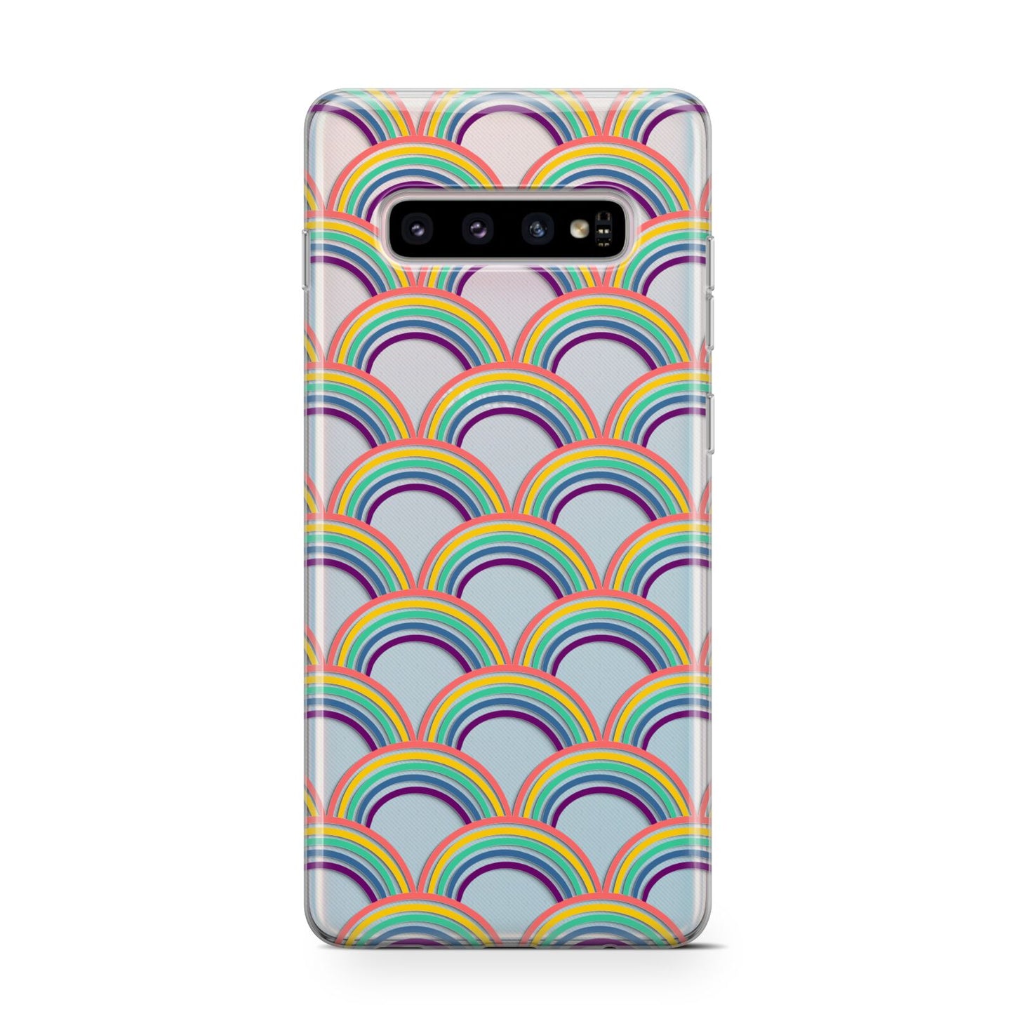 Rainbow Pattern Protective Samsung Galaxy Case