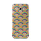 Rainbow Pattern Samsung Galaxy A5 2017 Case on gold phone