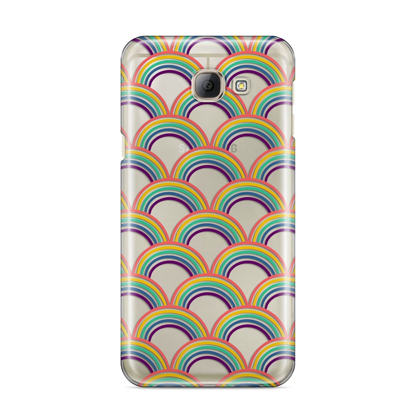 Rainbow Pattern Samsung Galaxy A8 2016 Case