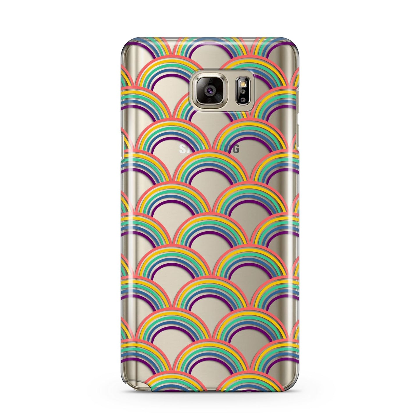 Rainbow Pattern Samsung Galaxy Note 5 Case