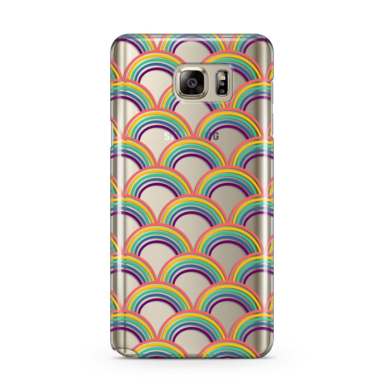 Rainbow Pattern Samsung Galaxy Note 5 Case