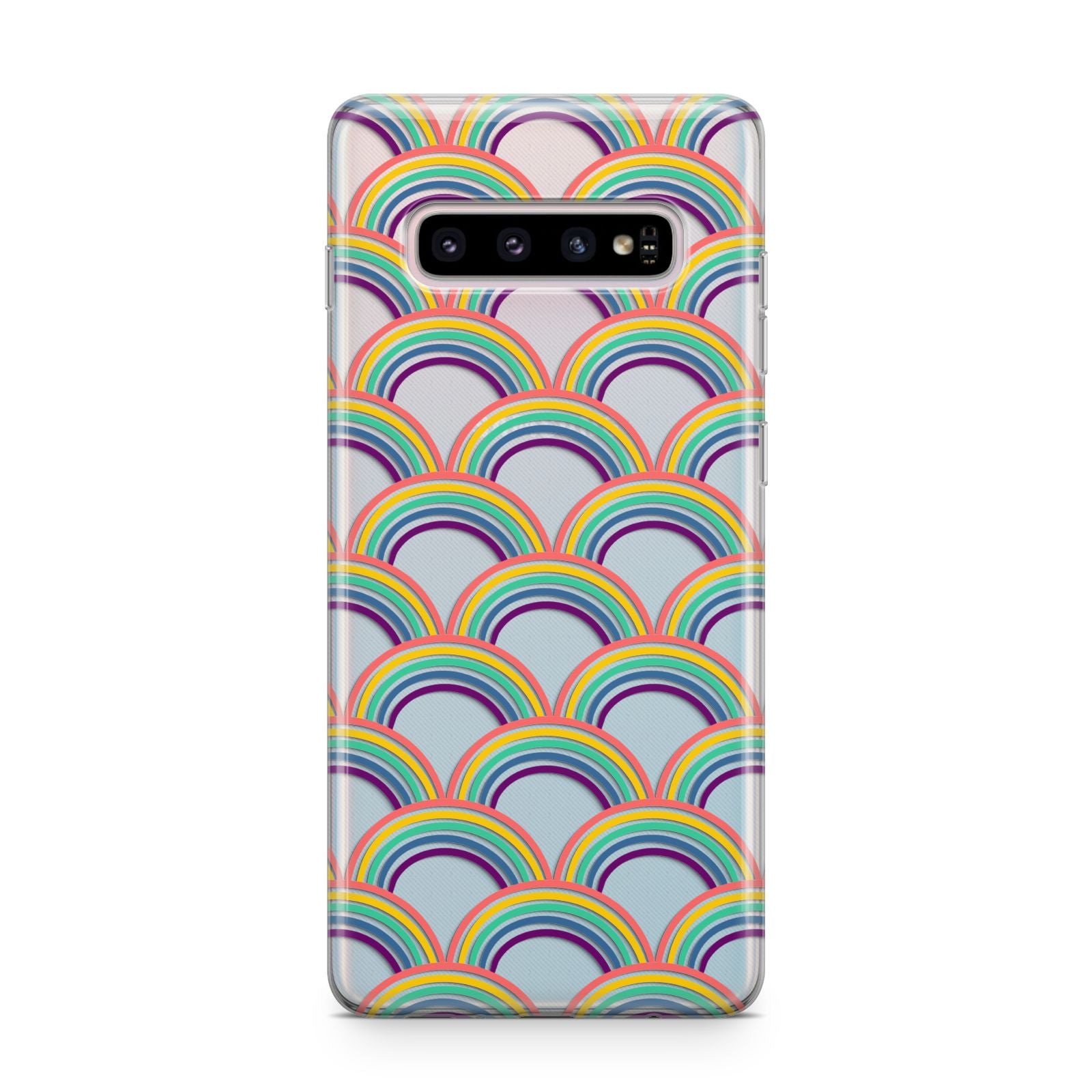 Rainbow Pattern Samsung Galaxy S10 Plus Case
