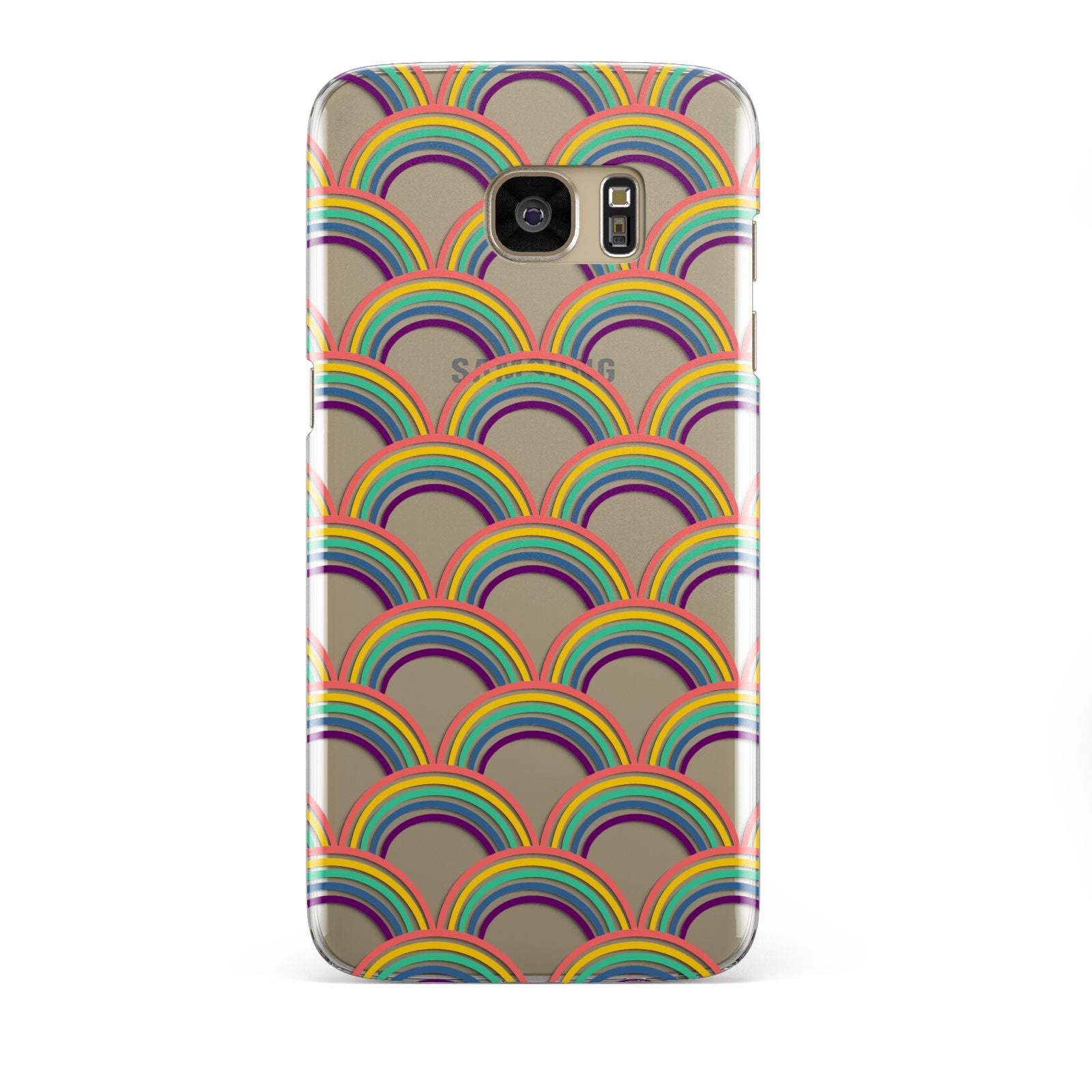 Rainbow Pattern Samsung Galaxy S7 Edge Case