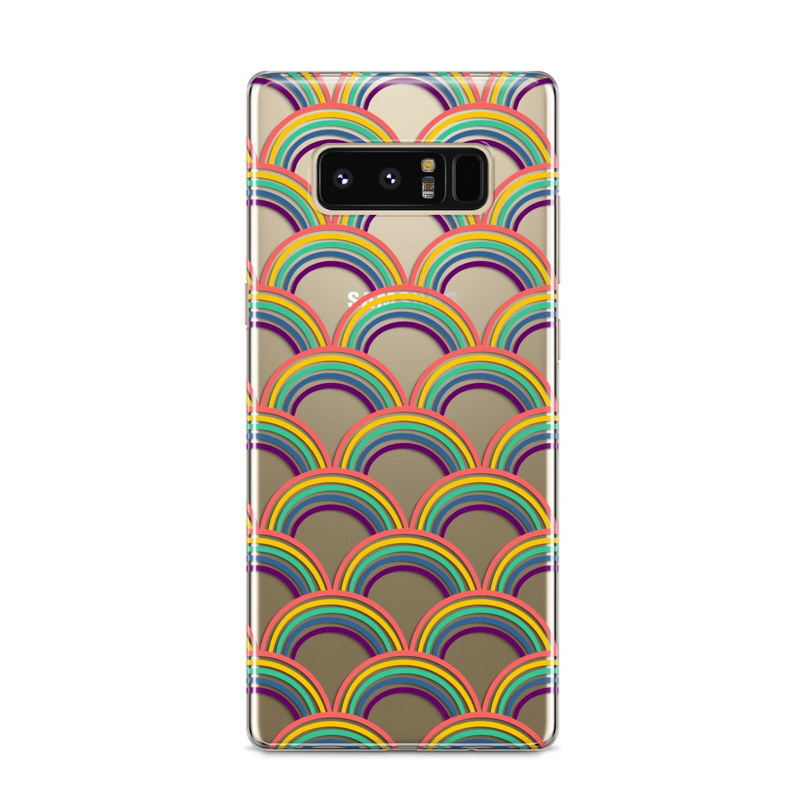 Rainbow Pattern Samsung Galaxy S8 Case