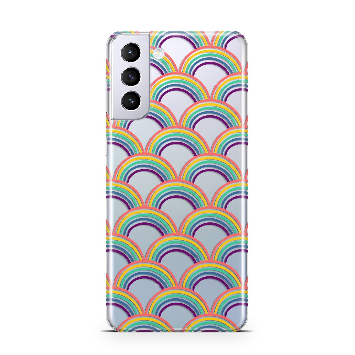 Rainbow Pattern Samsung S21 Plus Phone Case