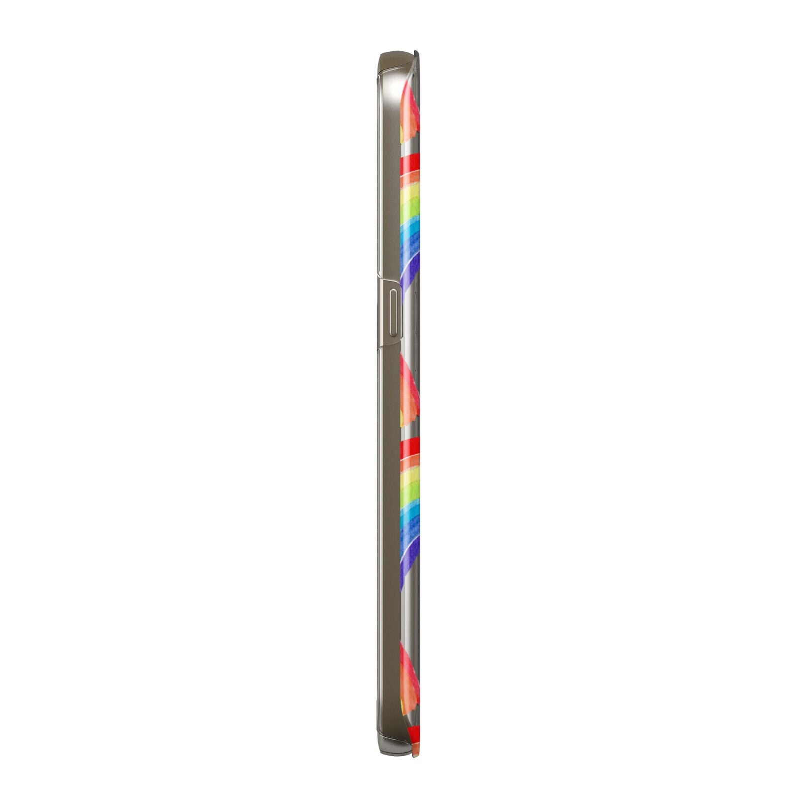 Rainbow Protective Samsung Galaxy Case Side Angle
