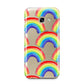 Rainbow Samsung Galaxy A3 2017 Case on gold phone