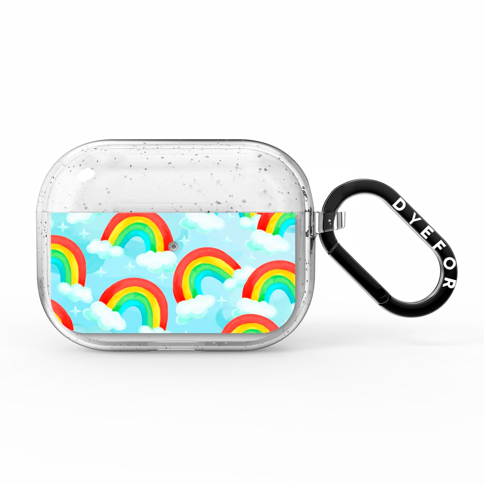 Rainbow Sky AirPods Pro Glitter Case