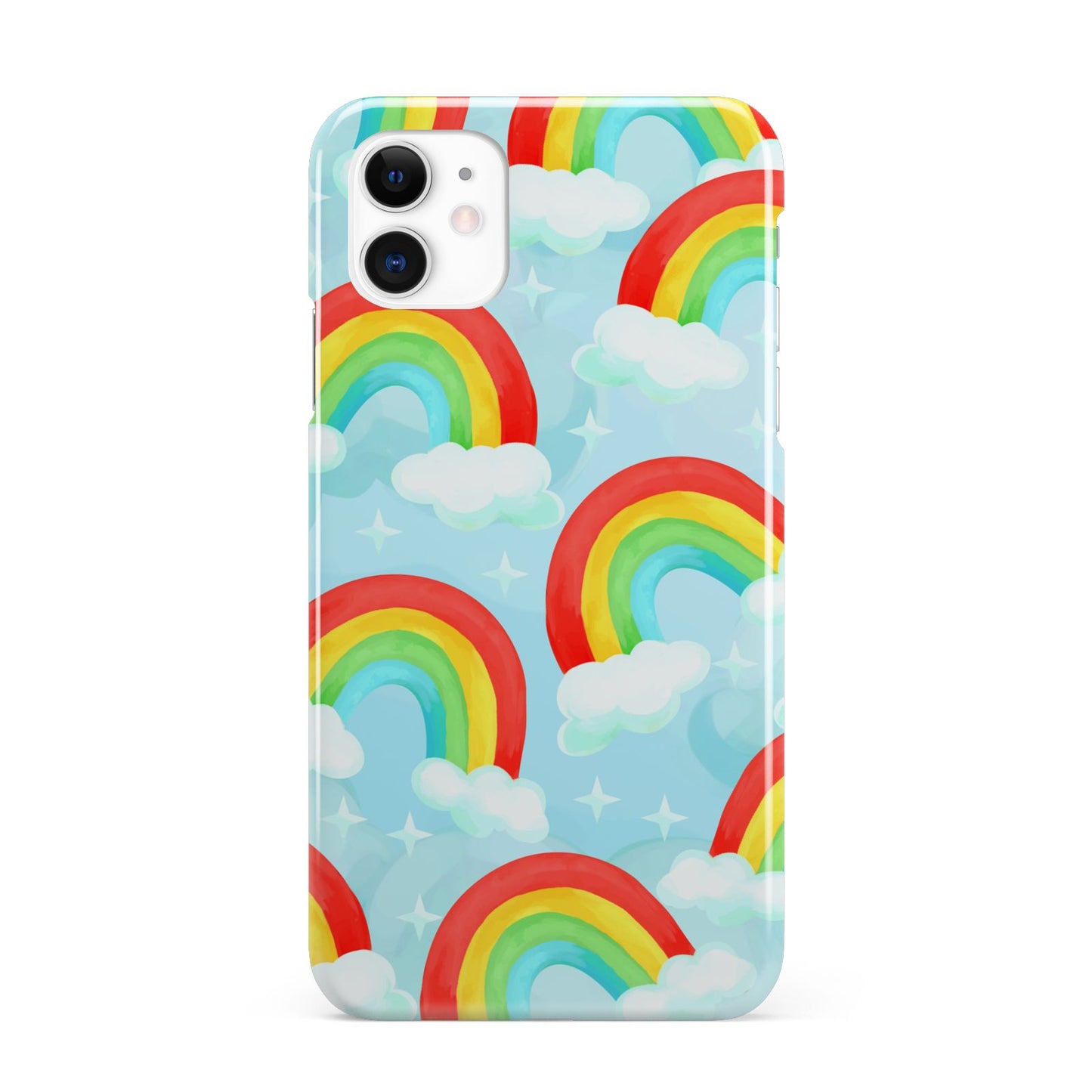 Rainbow Sky iPhone 11 3D Snap Case