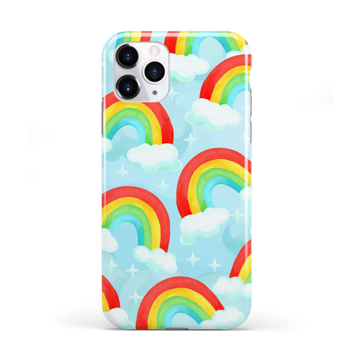 Rainbow Sky iPhone 11 Pro 3D Tough Case