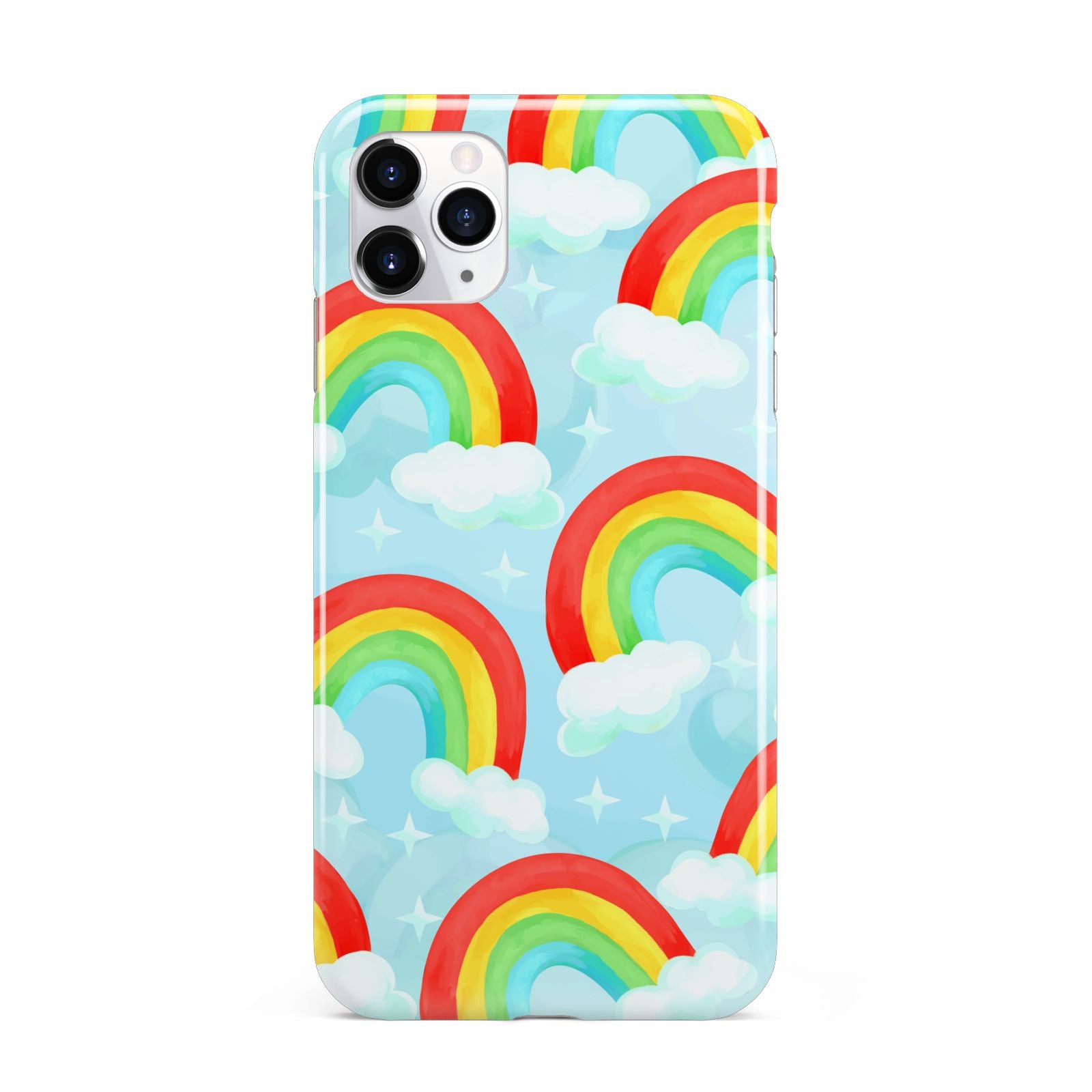Rainbow Sky iPhone 11 Pro Max 3D Tough Case