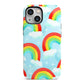 Rainbow Sky iPhone 13 Mini Full Wrap 3D Tough Case