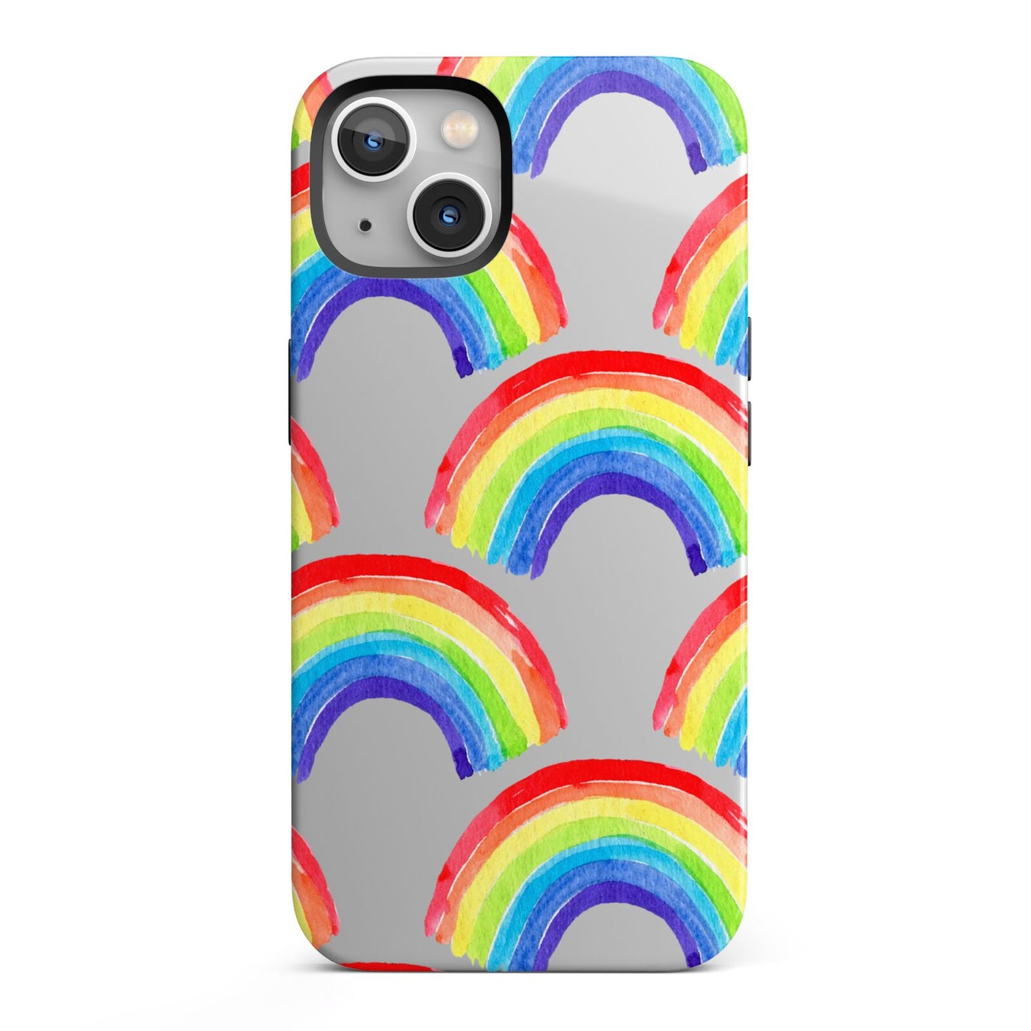 Rainbow iPhone 13 Full Wrap 3D Tough Case