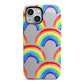 Rainbow iPhone 13 Mini Full Wrap 3D Tough Case