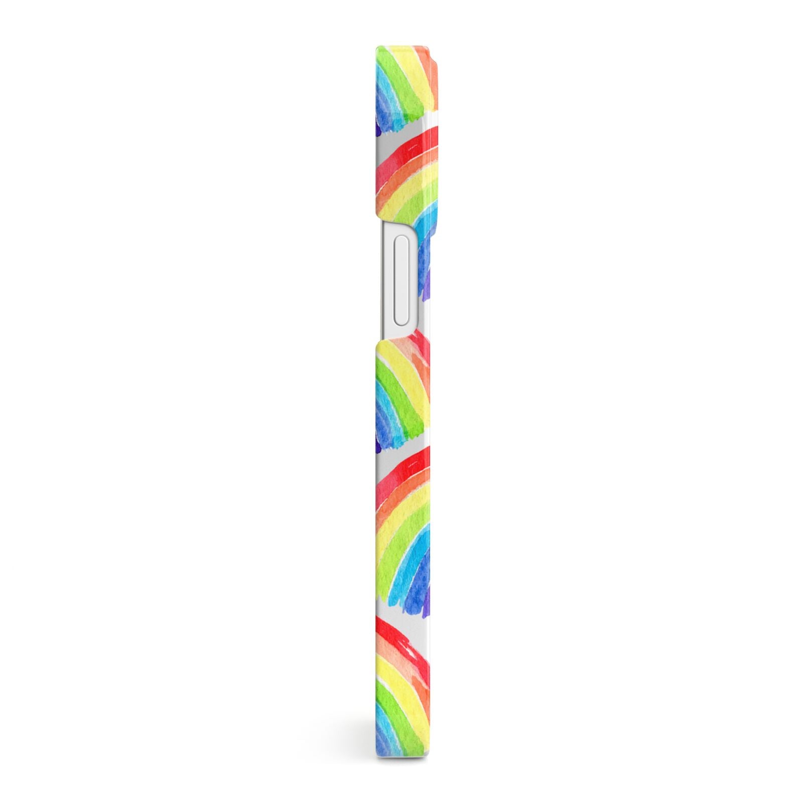 Rainbow iPhone 13 Mini Side Image 3D Snap Case