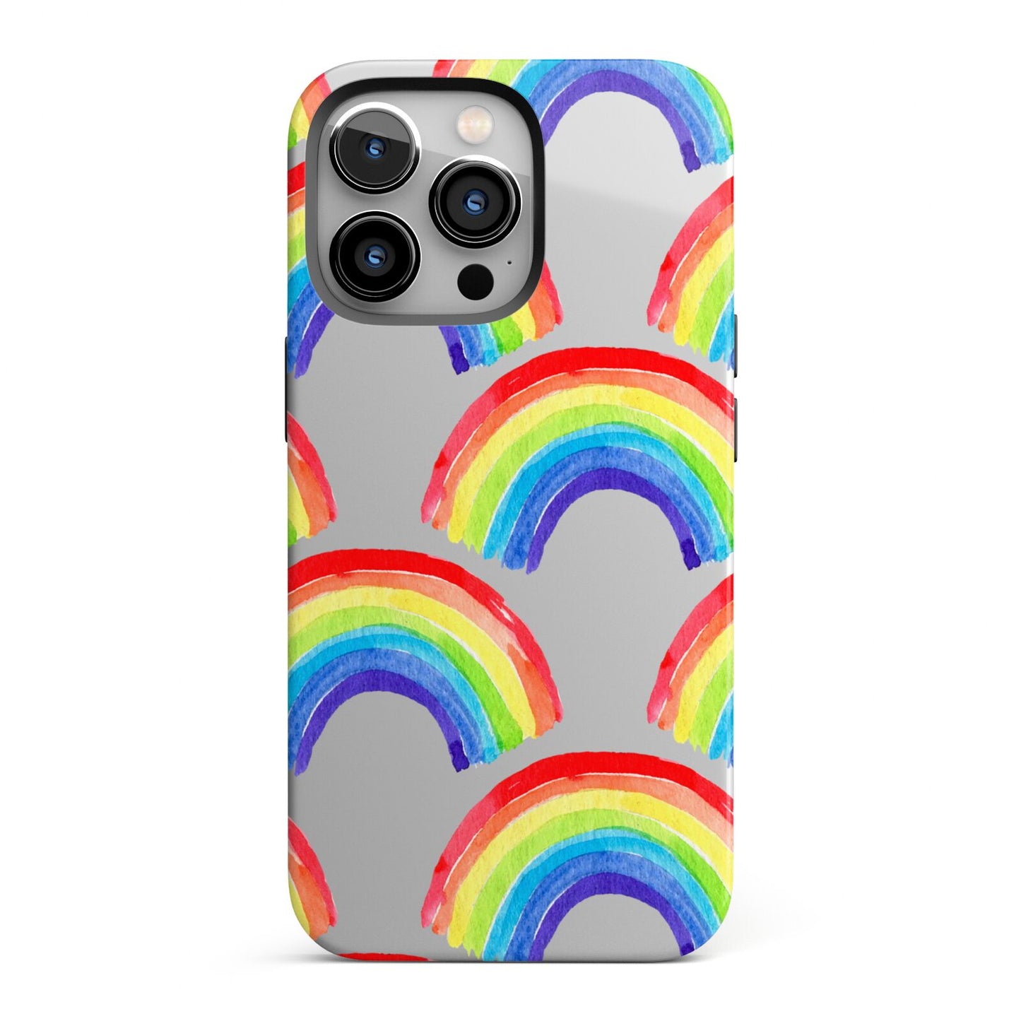 Rainbow iPhone 13 Pro Full Wrap 3D Tough Case