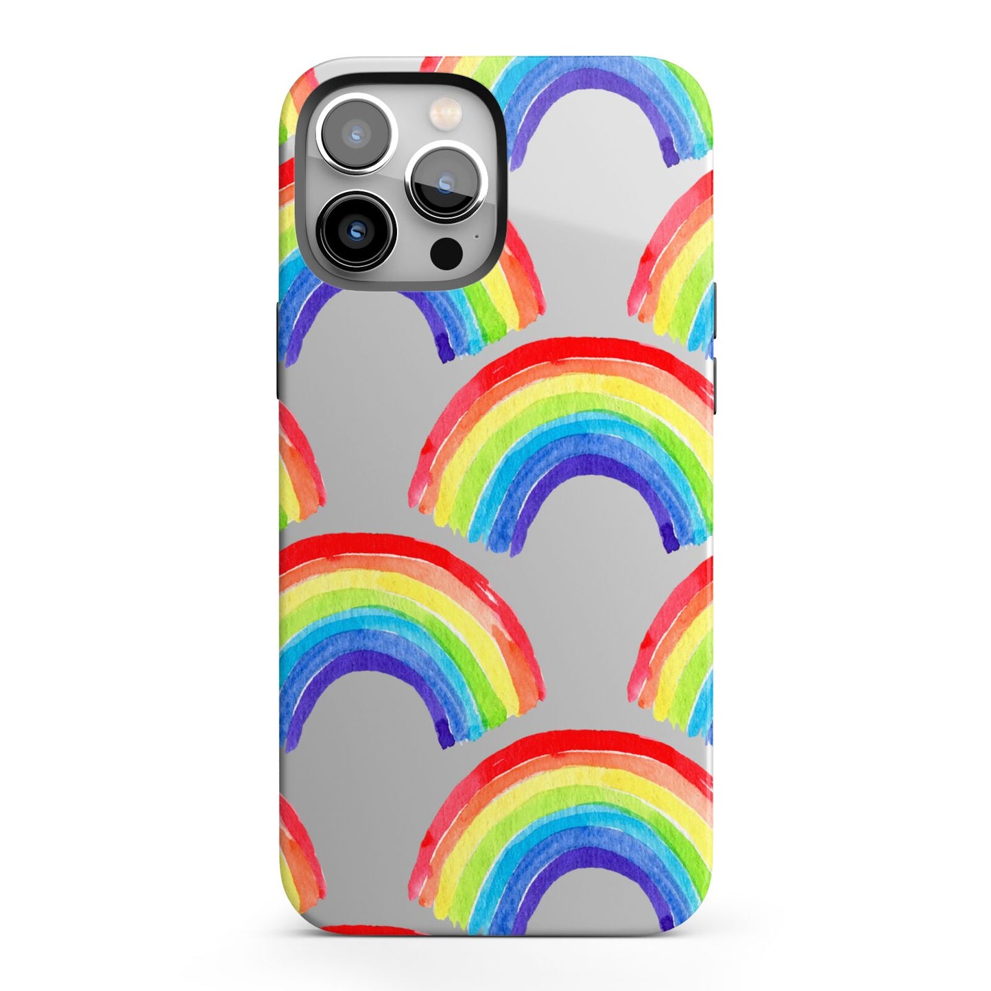 Rainbow iPhone 13 Pro Max Full Wrap 3D Tough Case