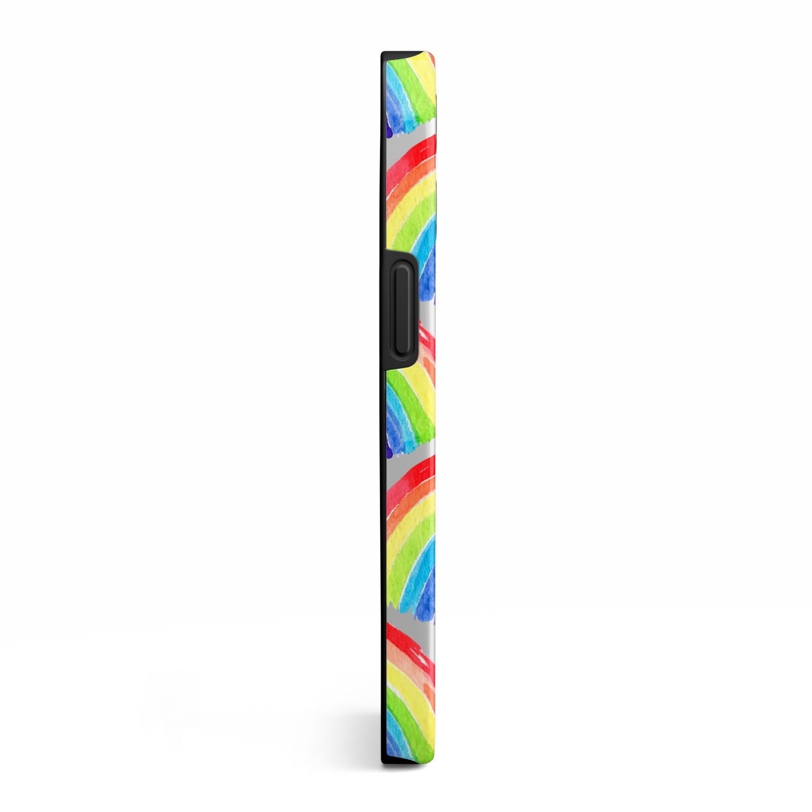 Rainbow iPhone 13 Pro Side Image 3D Tough Case