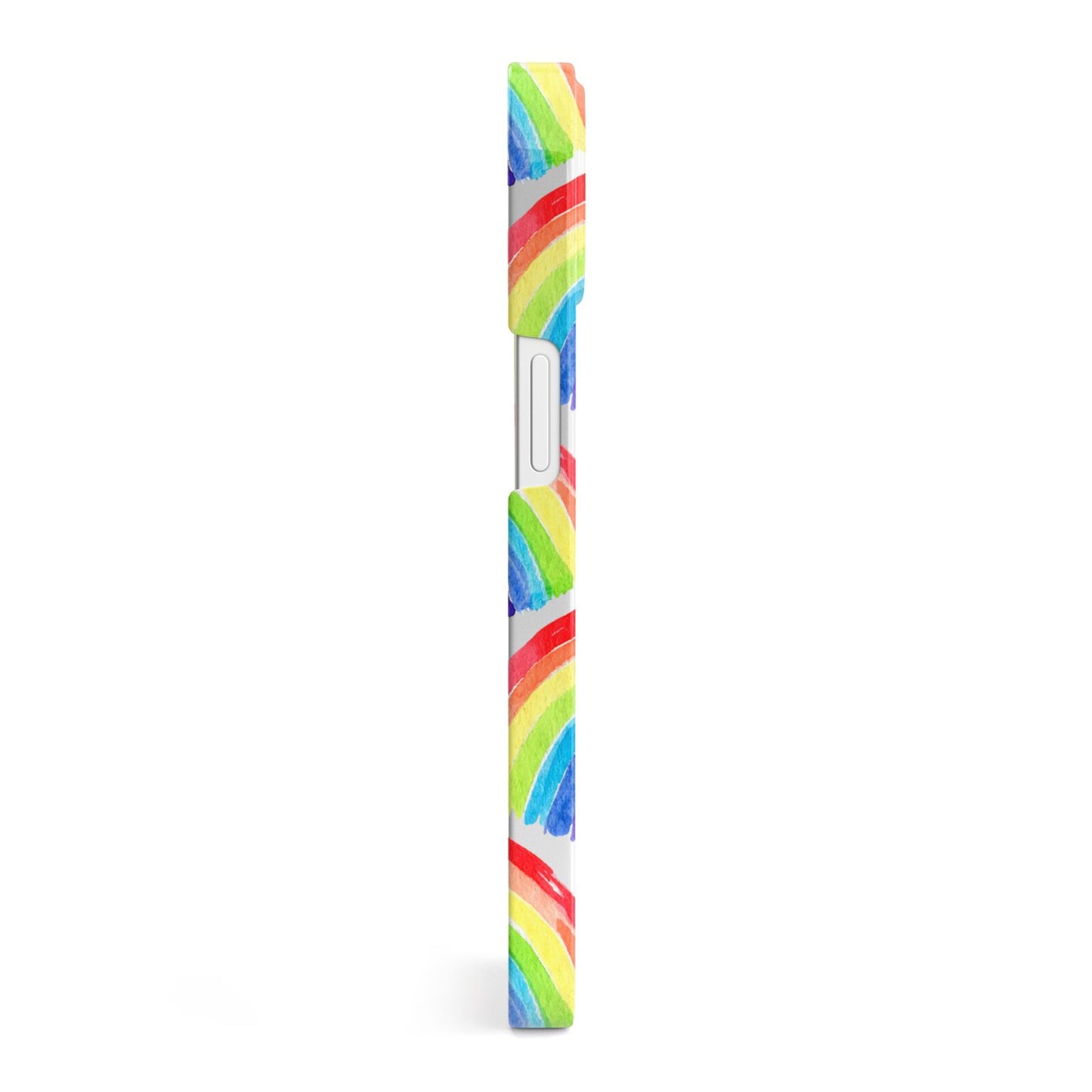 Rainbow iPhone 13 Side Image 3D Snap Case