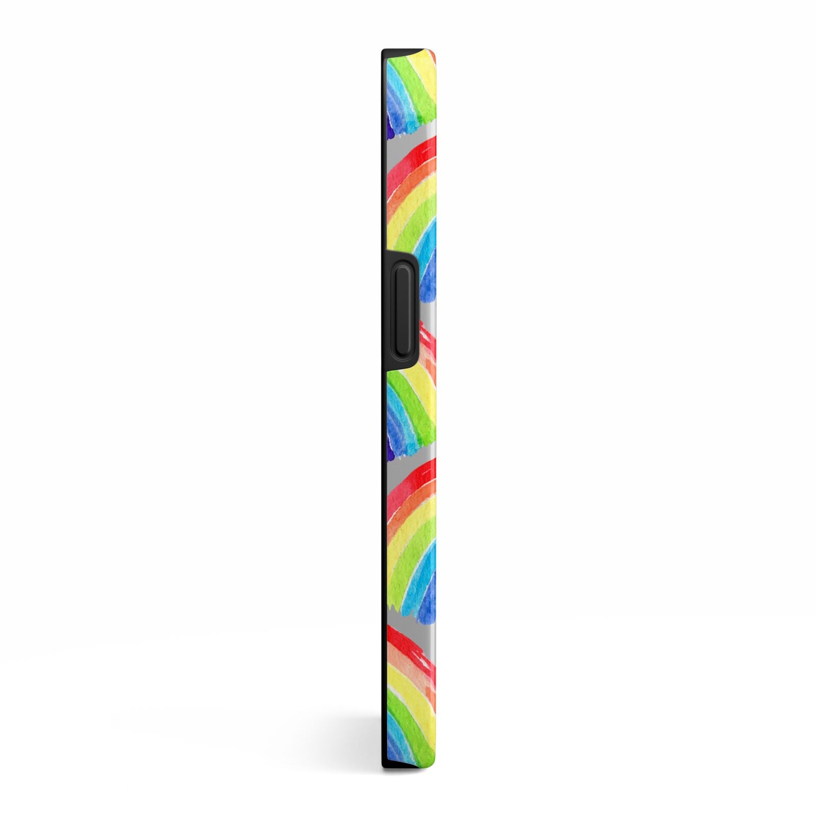 Rainbow iPhone 13 Side Image 3D Tough Case